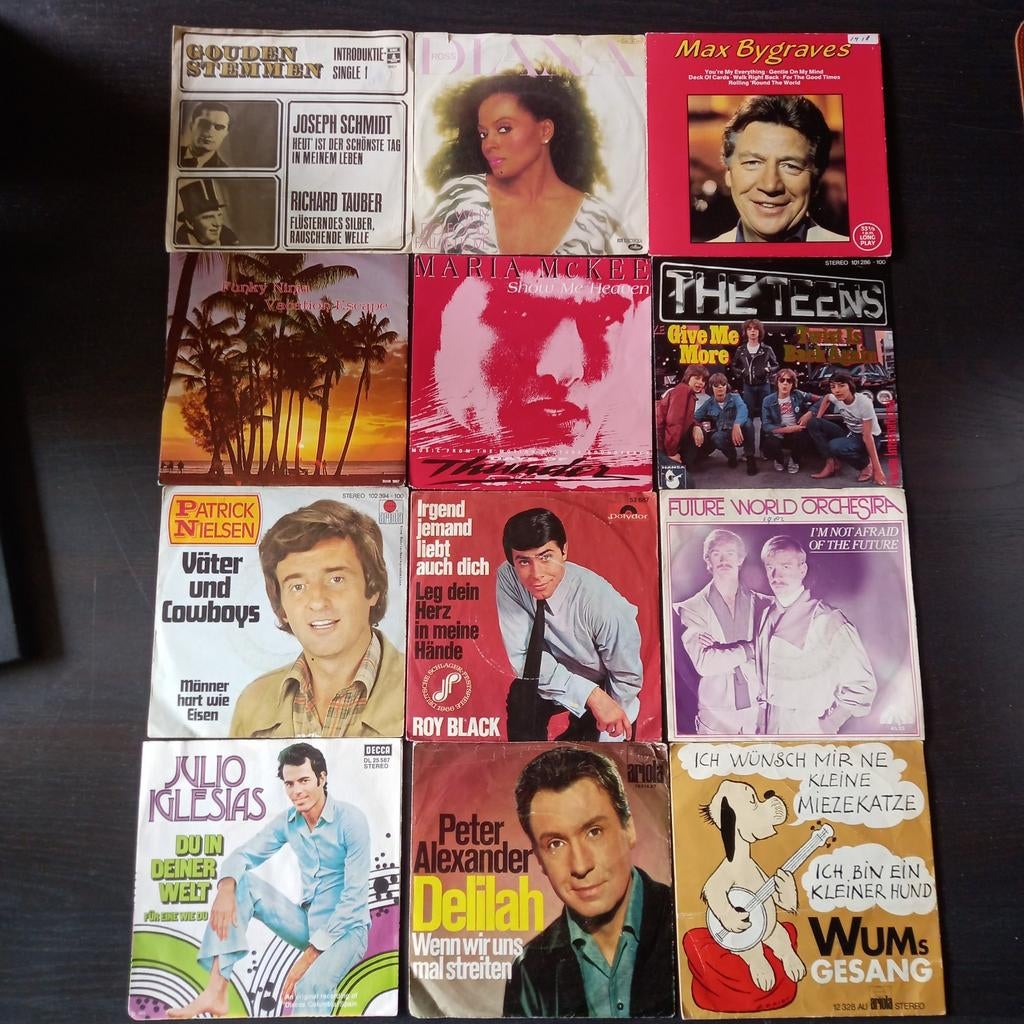 Uitzoeken vinyl singles 50 cent per stuk verzameling, Ophalen of Verzenden, Gebruikt, Pop