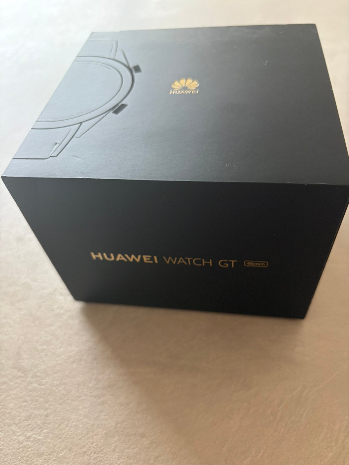 Huawei watch GT, Ophalen of Verzenden, Gebruikt, Zwart, Android