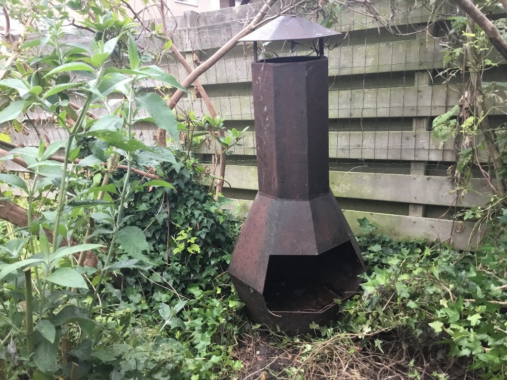 Kachel, Huis en Inrichting, Kachels, Ophalen, Gebruikt, Houtkachel, Vrijstaand