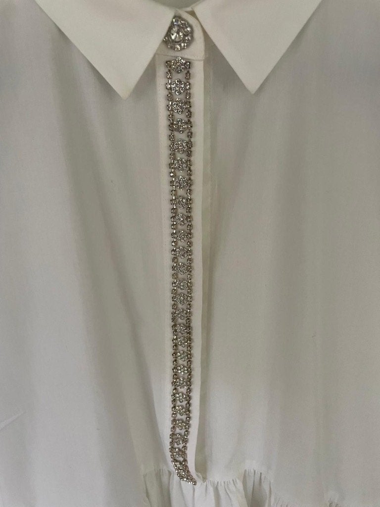 blouse uterque, Maat 38/40 (M), Wit, Uterque, Ophalen of Verzenden