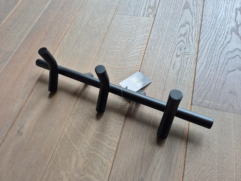 By-Boo Kinder kapstok zwart metaal (NIEUW), Wandkapstok, Nieuw, Ophalen of Verzenden, Minder dan 100 cm