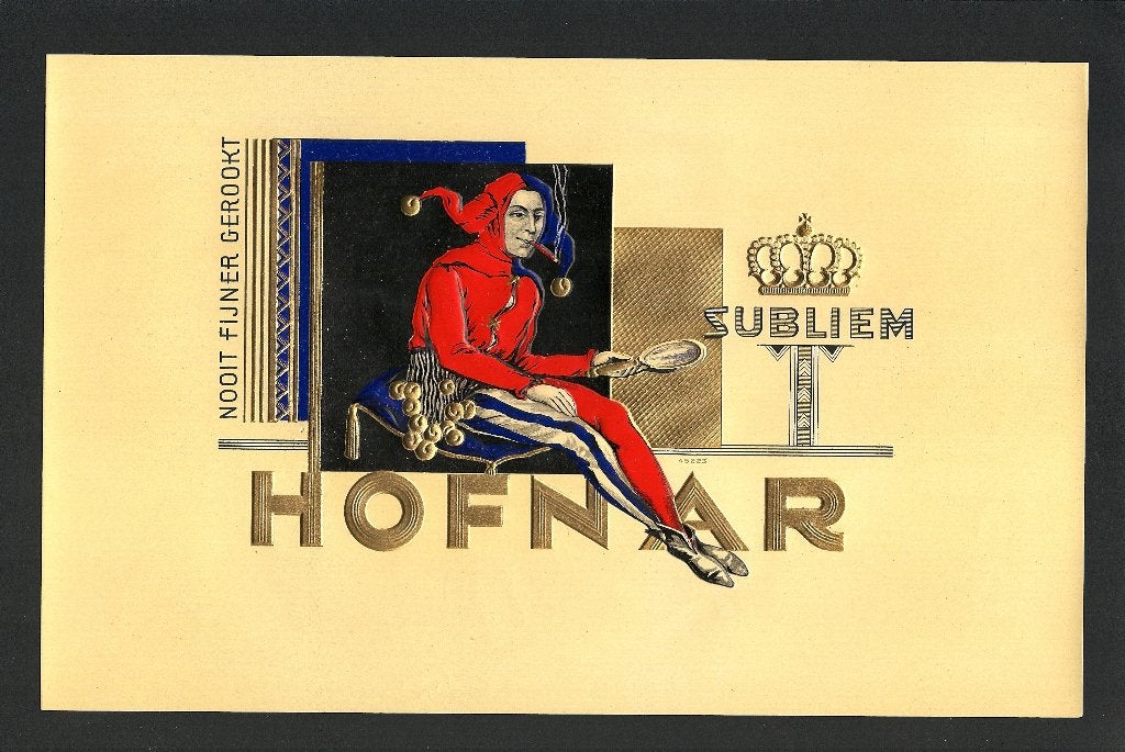 2 ETIQUETAS O LITOGRAFIAS, "HOFNAR", Verzamelen, Verzenden, Nieuw, Sigarenbandjes