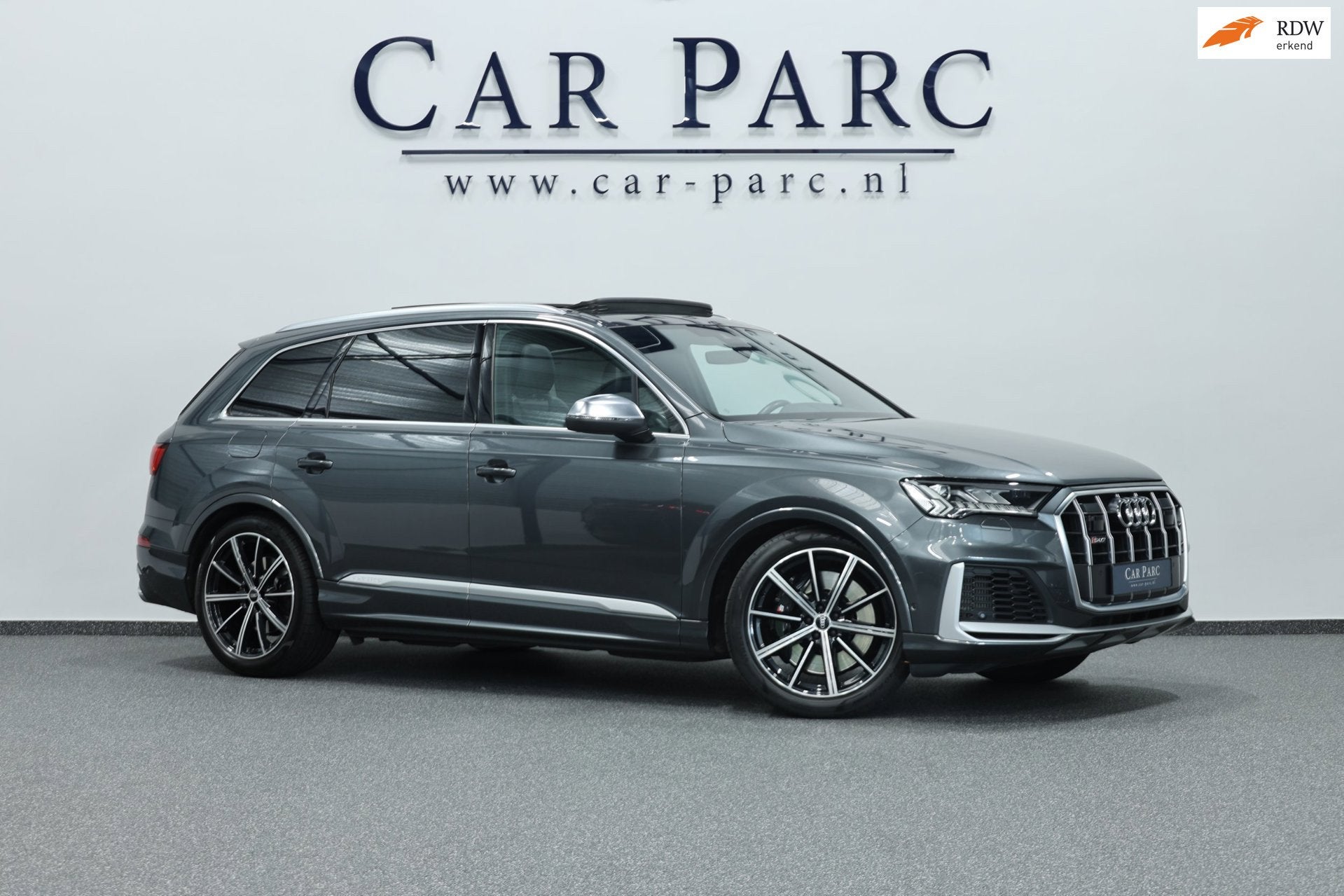 Audi SQ7 4.0 TFSI quattro 507+PK LED/VIRTUAL/SFEER/PANO/HEAD, Auto's, Automaat, 2240 kg, Gebruikt, 8 cilinders