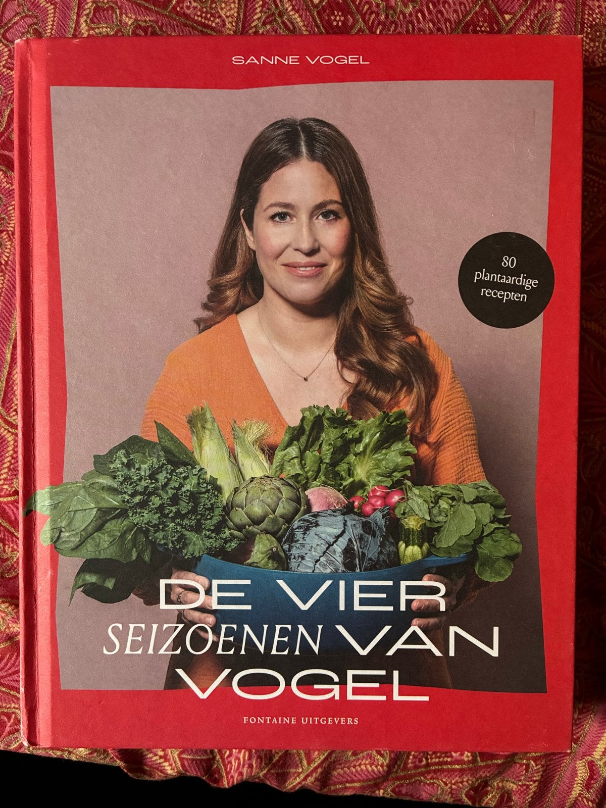 De Vier Seizoenen van Vogel - Sanne Vogel kookboek, Hoofdgerechten, Verzenden, Zo goed als nieuw, Gezond koken