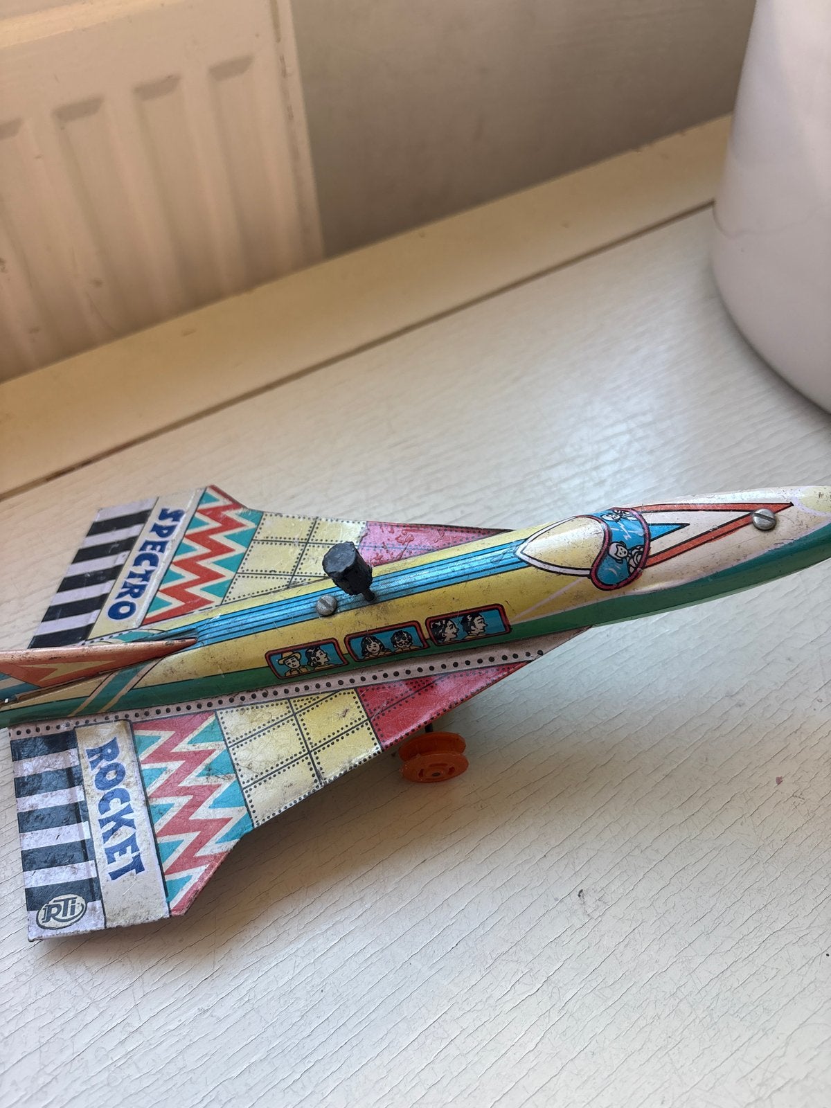 Vintage Spectro Rocket Blikken Speelgoed Raket 1960, Ophalen of Verzenden
