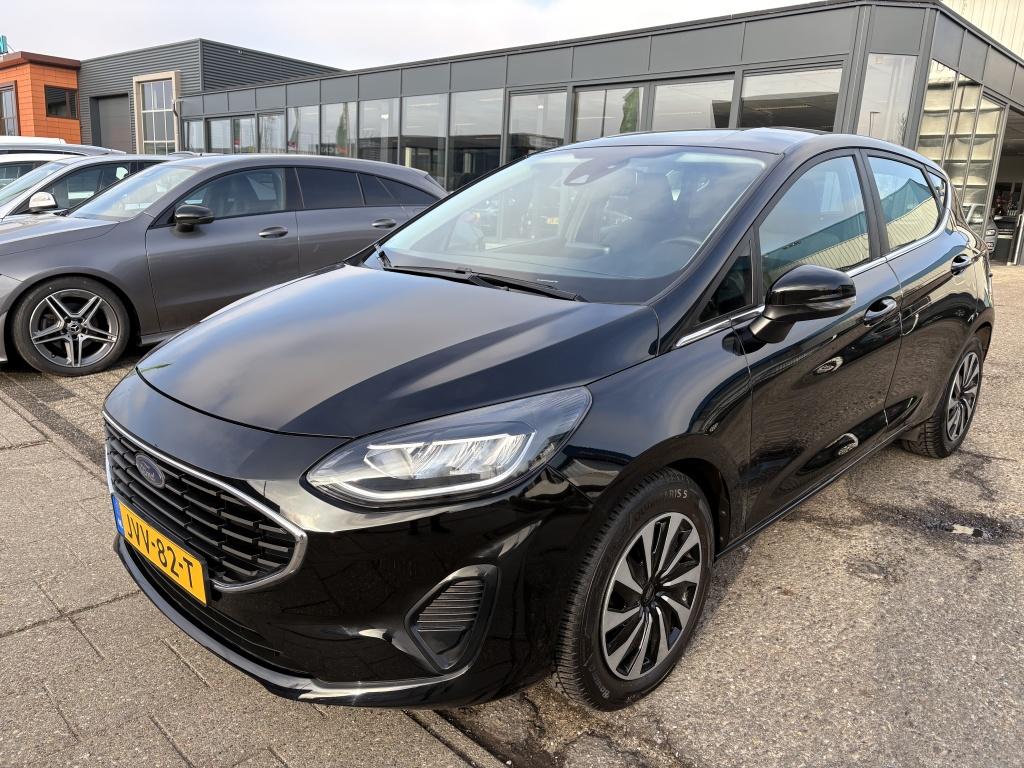 Ford Fiesta 1.0 EcoBoost Hybrid Titanium (bj 2023), Auto's, Ford, Voorwielaandrijving, Stof, Gebruikt, 1133 kg