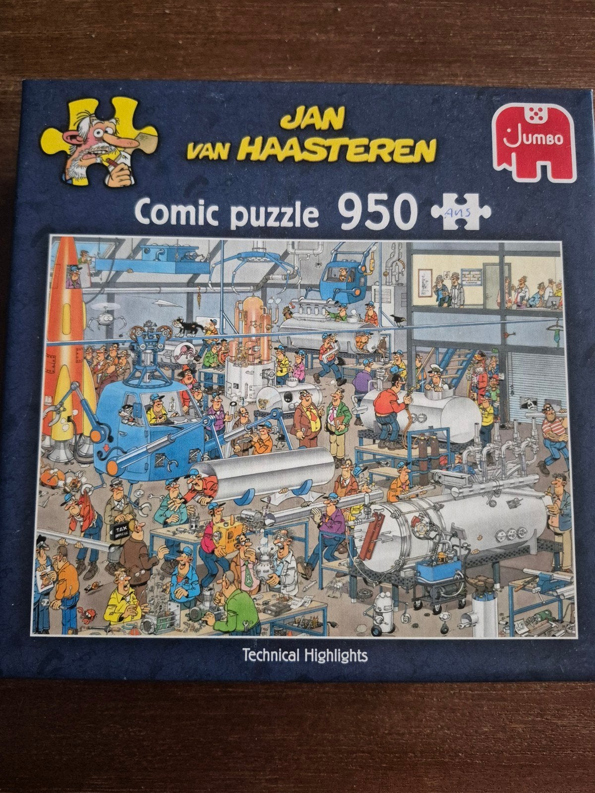 Jan van Haasteren Comic Puzzel - Technical Highlights, Ophalen, Overige thema's, Overige typen, Meerkleurig
