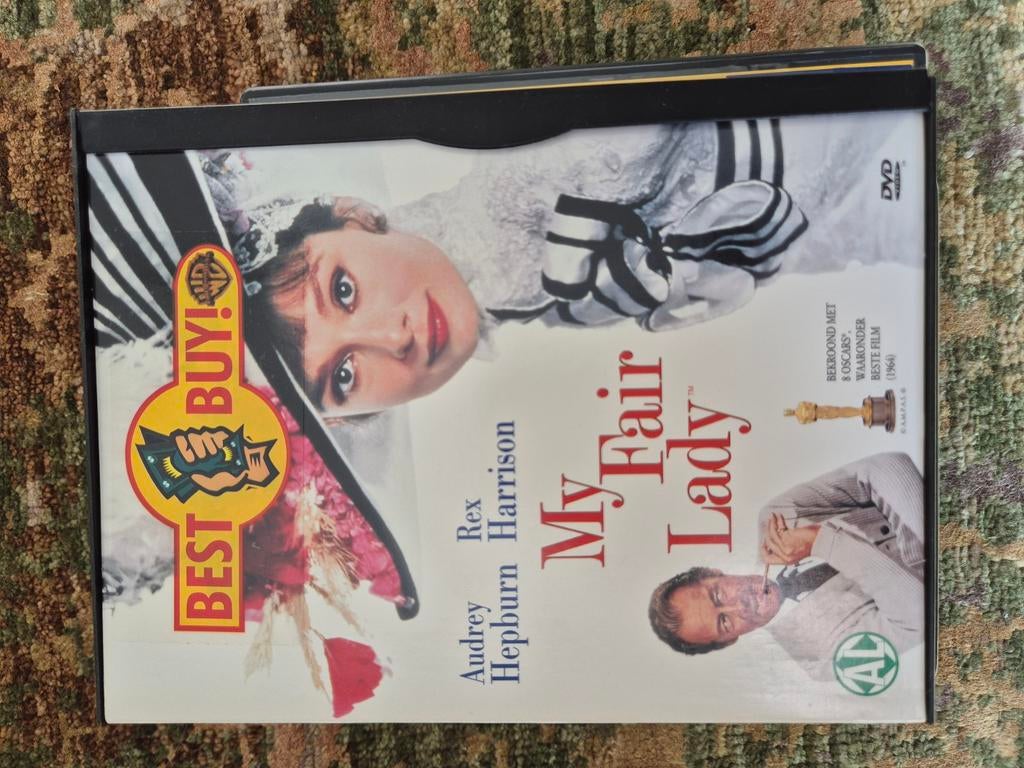 My Fair Lady DVD - met Audrey Hepburn, Alle leeftijden, Ophalen of Verzenden, Zo goed als nieuw, Overige genres