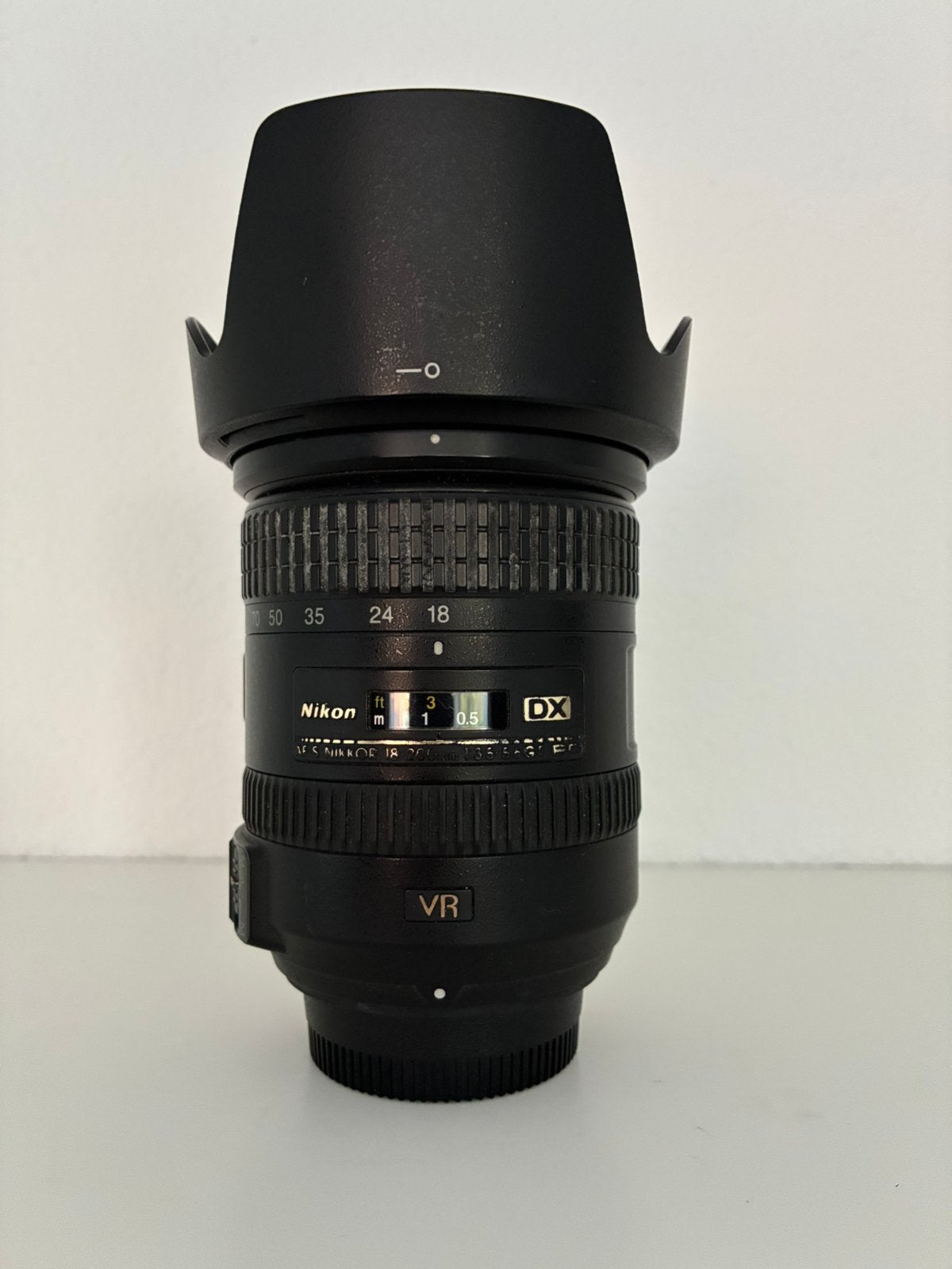 Nikon AF-S DX 18-200mm VR, Nikon, Zo goed als nieuw, Nikon F-mount, Handmatige focus