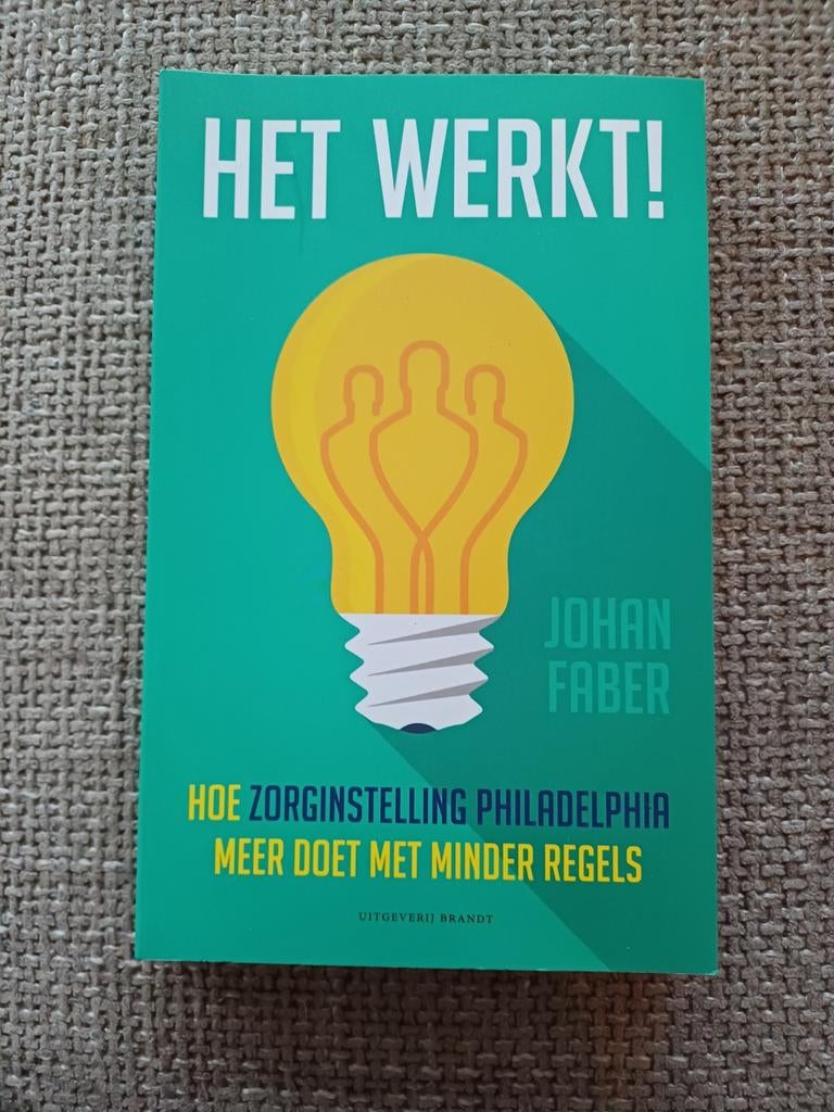 Het Werkt! - Johan Faber (Management, Zorg, Regels), Ophalen of Verzenden, Zo goed als nieuw, Management, Johan Faber