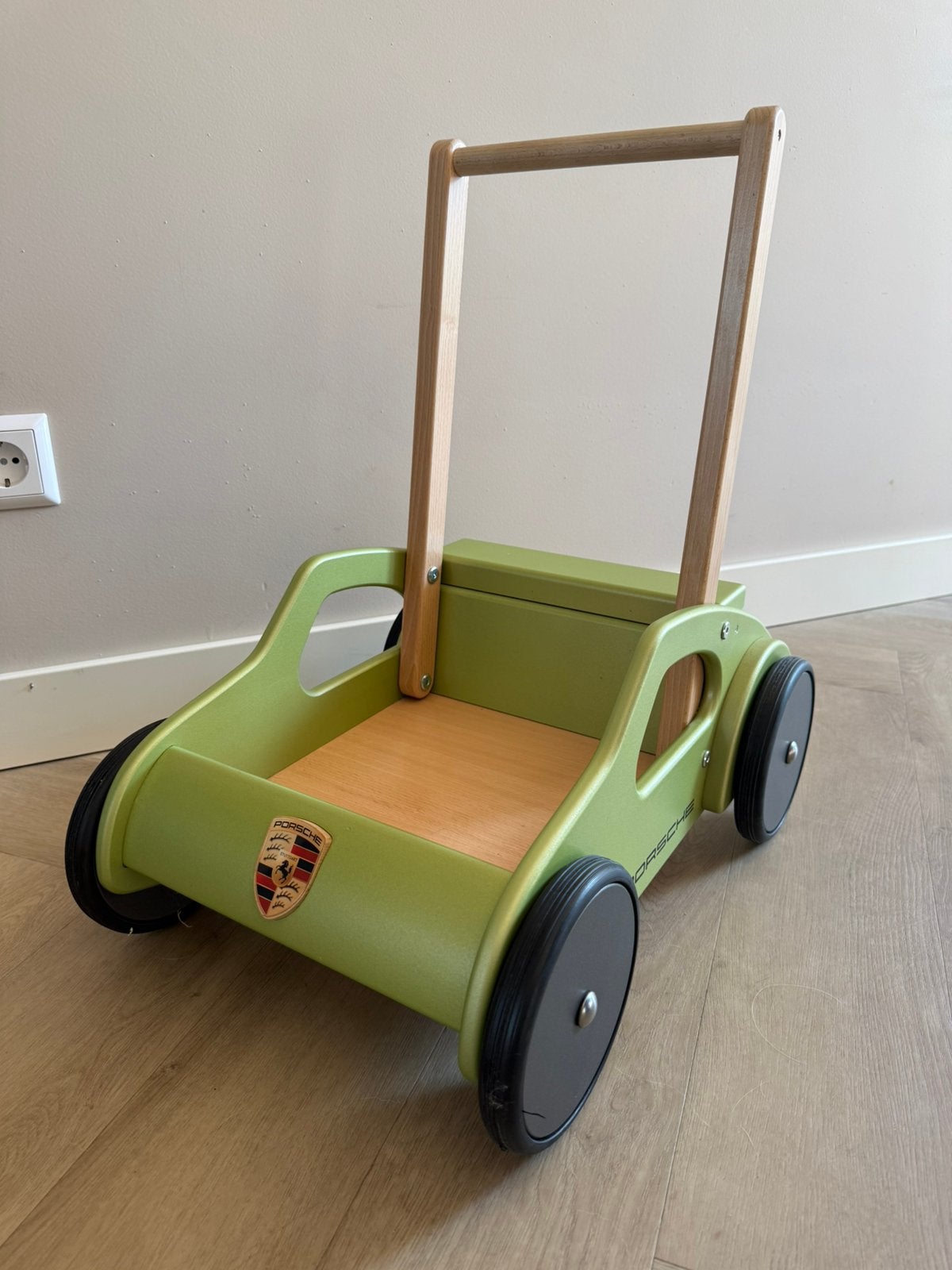Porsche loopwagen auto speelgoed nieuw, Ophalen of Verzenden, Nieuw, Duw- of Trekspeelgoed