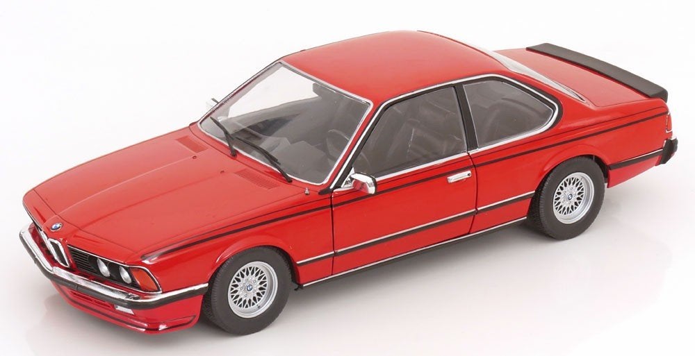 BMW 635 CSI (E24) 1984 Rood 1-18 Solido, Hobby en Vrije tijd, Modelauto's | 1:18, Solido, Tschuiten@hotmail.com, Duitsland, Auto
