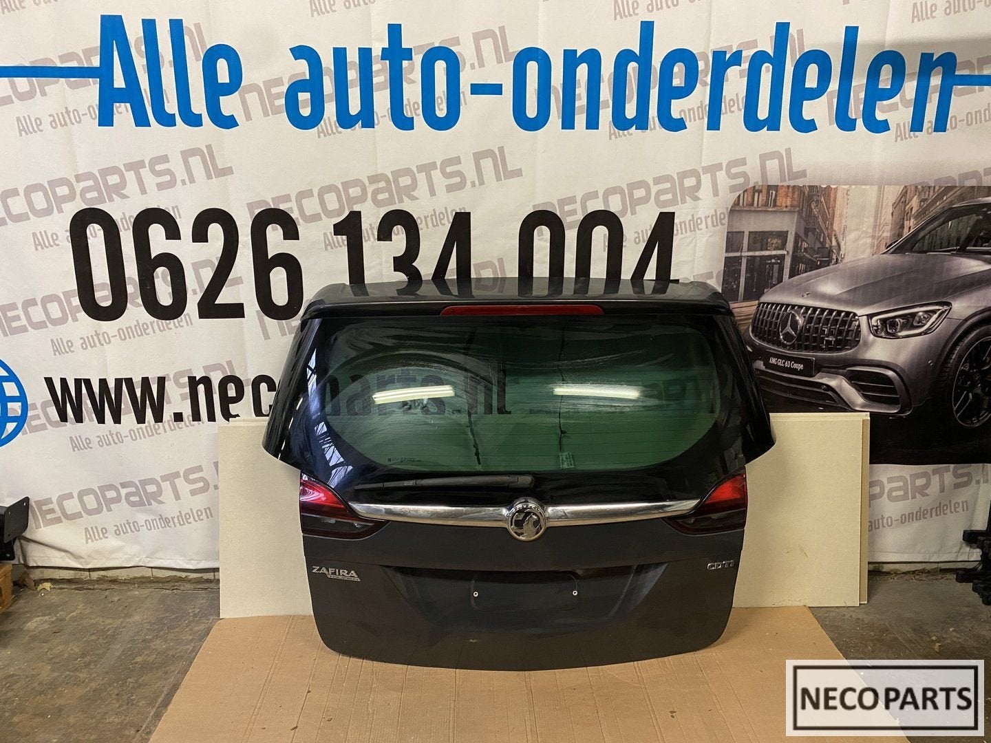 OPEL ZAFIRA ACHTERKLEP ACHTERDEUR ORGINEEL, Gebruikt, -, -, Opel