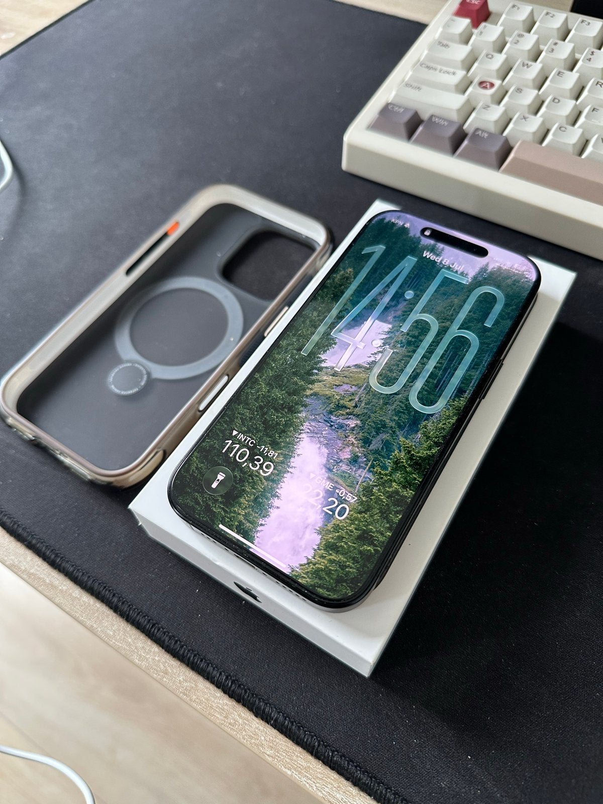 iPhone 16 Pro 256GB 92%, Telecommunicatie, Mobiele telefoons | Apple iPhone, Zwart, Ophalen of Verzenden, Zo goed als nieuw, Zonder simlock