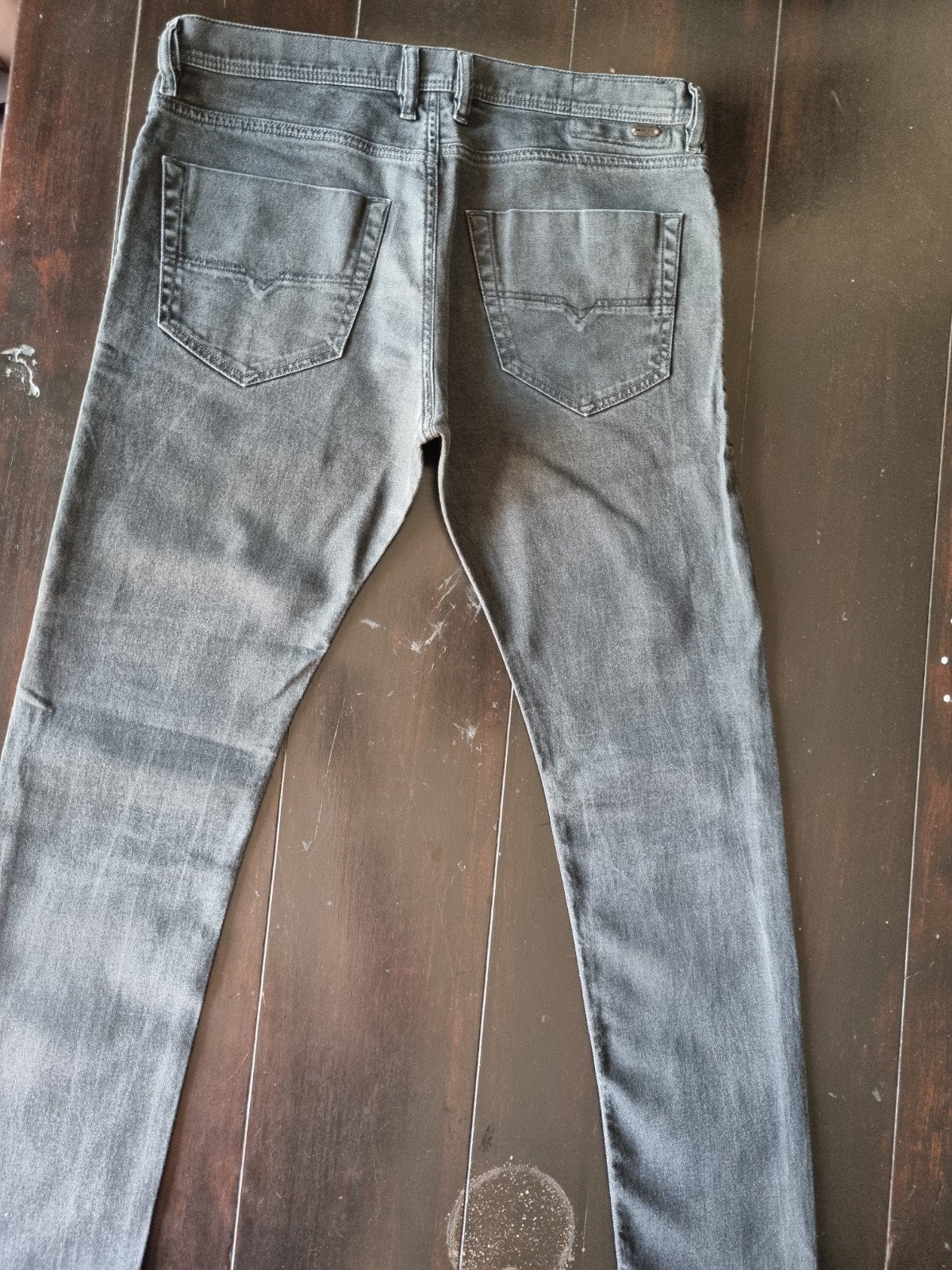 ZGAN GRIJZE DIESEL TEPPHAR SLIM CARROT STRETCH JEANS 32/32!!, Diesel, W32 (confectie 46) of kleiner, Ophalen of Verzenden, Zo goed als nieuw