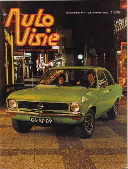 Autovisie 47 1973 : Volvo 142E DeLuxe - Jody Scheckter, Ophalen of Verzenden, Gelezen, Algemeen