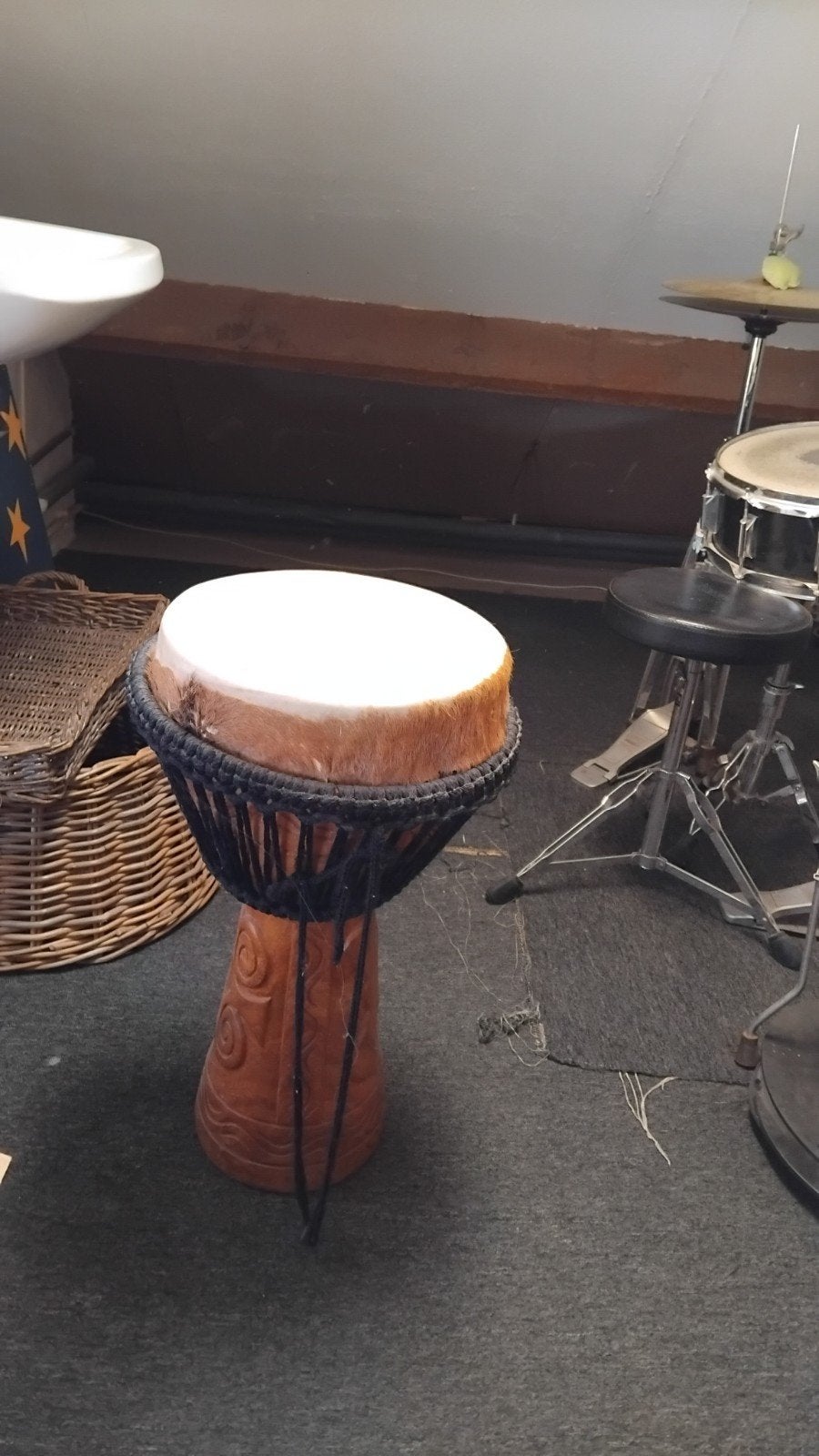 Djembe, Ophalen of Verzenden, Gebruikt, Trommel