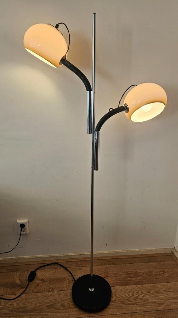 Vintage Dijkstra vloerlamp, Huis en Inrichting, Lampen | Vloerlampen, Ophalen, Gebruikt, 150 tot 200 cm