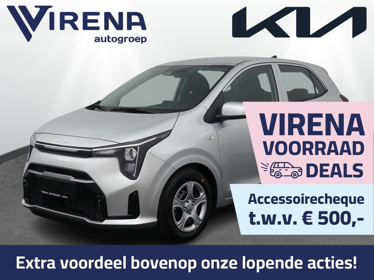 Kia Picanto 1.0 GDi DynamicLine Automaat - Prijs incl inruil
