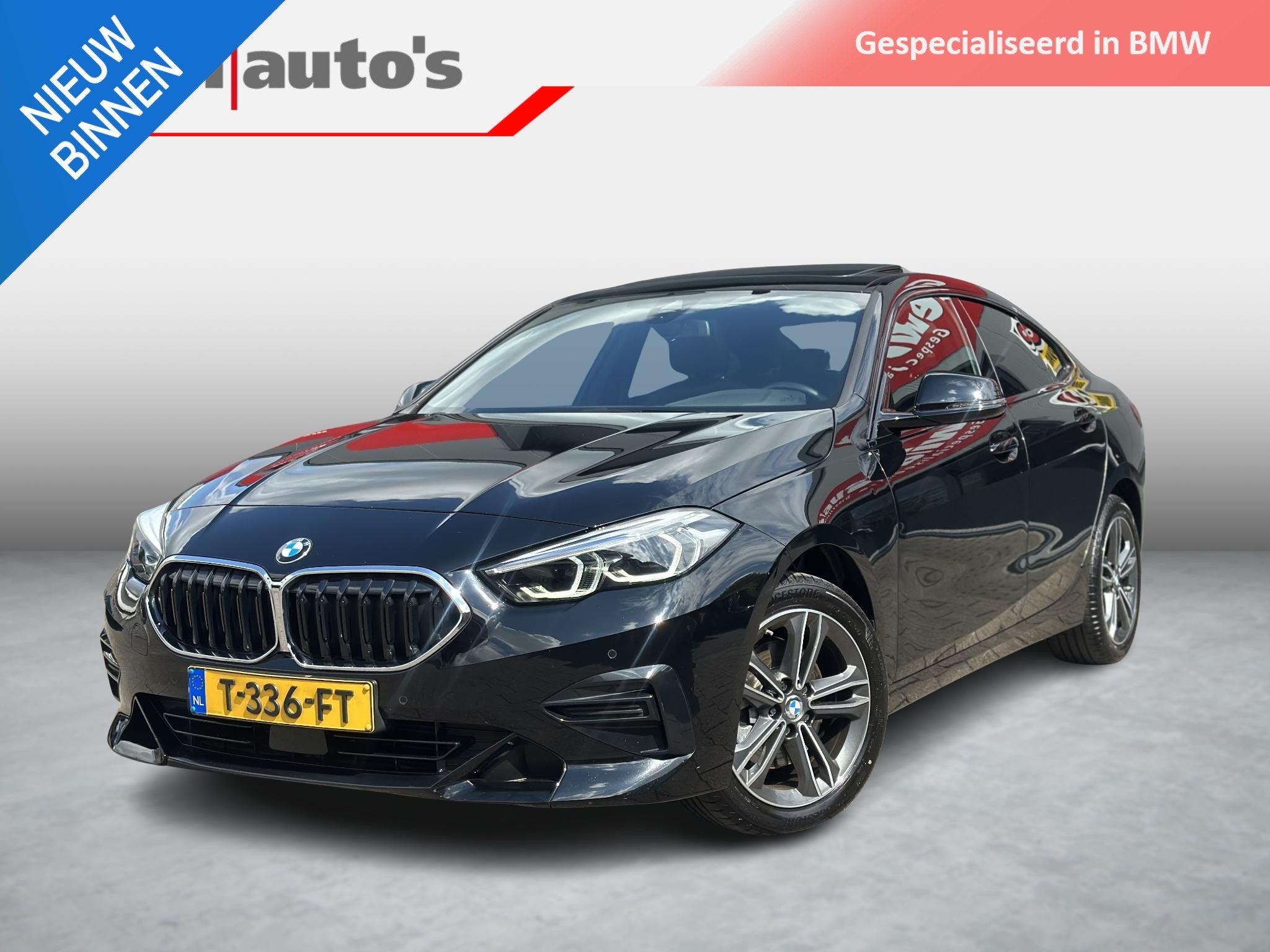 BMW 2-serie Gran Coupé 218i Org NL 1ste eigen. Sport|HiFi|P, Auto's, BMW, Dealer onderhouden, 136 pk, Gebruikt, Euro 6