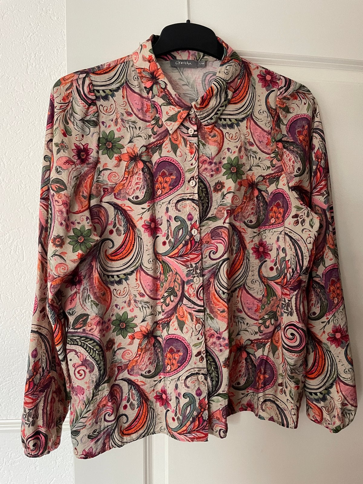 Geisha blouse maat 40 L, nieuw zonder kaartje, Kleding | Dames, Blouses en Tunieken, Ophalen of Verzenden, Nieuw, Maat 42/44 (L)