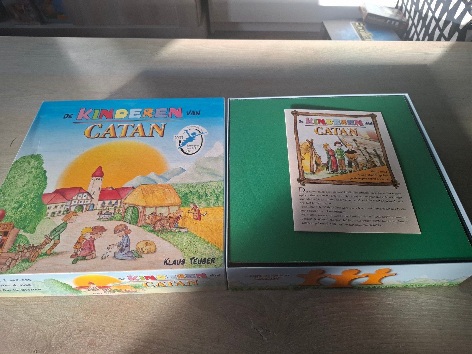 De Kinderen van Catan - Bordspel, Hobby en Vrije tijd, Gezelschapsspellen | Bordspellen, Gebruikt, KOSMOS Verlag, Een of twee spelers