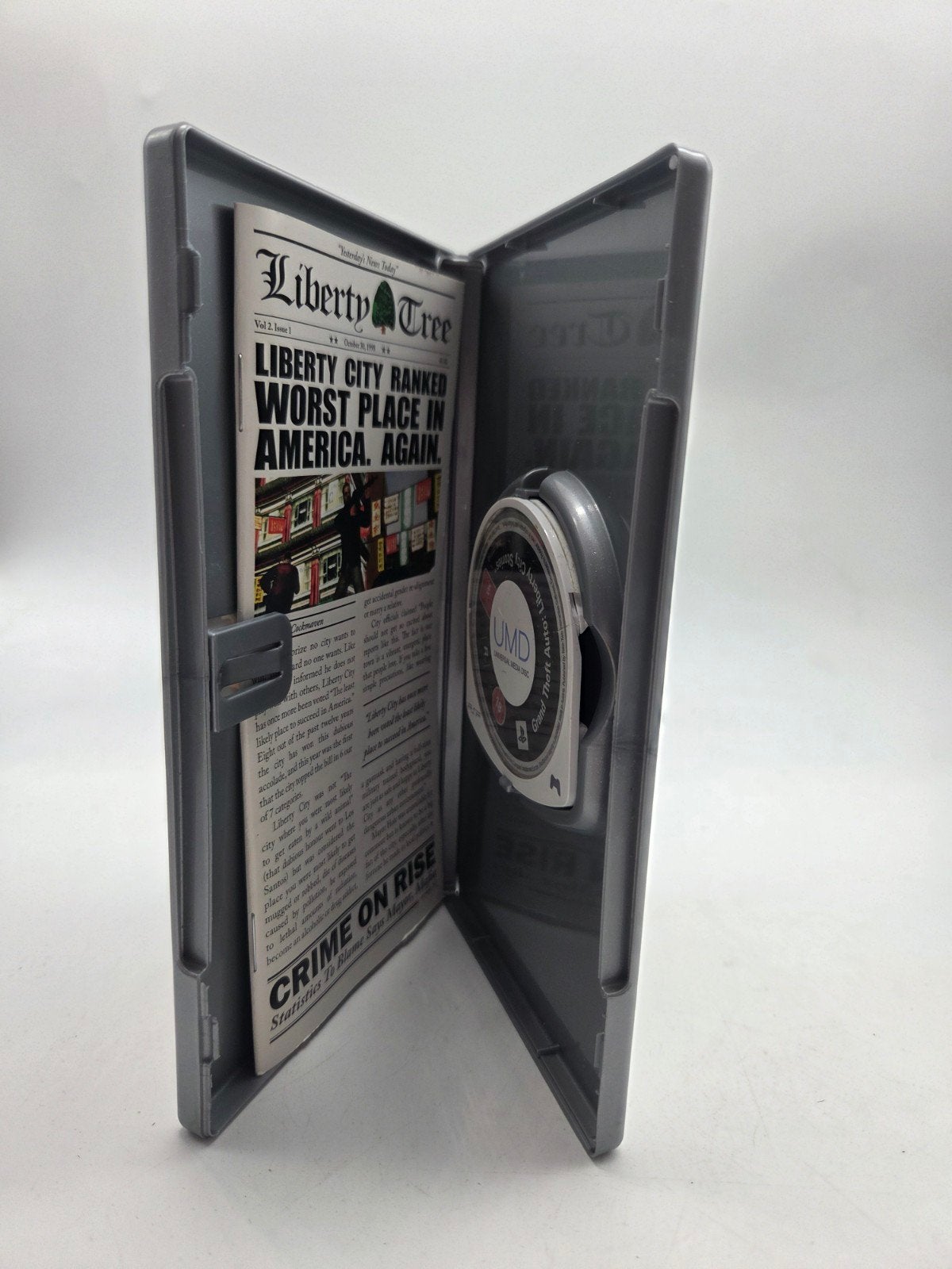 Grand Theft Auto: Liberty City Stories PSP Platinum, Vanaf 18 jaar, Info@rockstargames.com, 1 speler, Ophalen of Verzenden