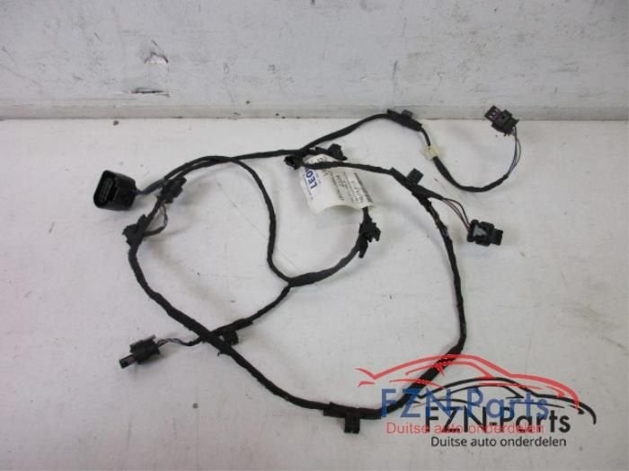VW Sharan 7N0 Facelift 4PDC Kabelboom Achterbumper, Ophalen, Gebruikt