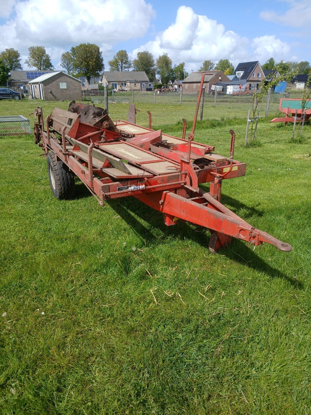 Opknapper krone meststrooier, Ophalen, Gebruikt