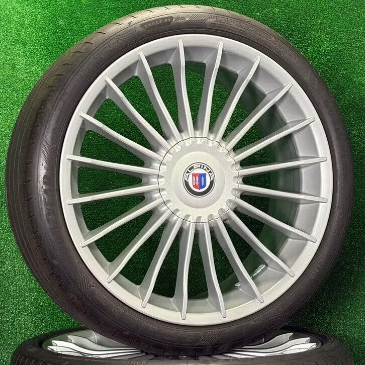 Originele 20 inch Alpina velgen banden BMW f10 f11 f12 B5 B6, Info@alpina.com, 245 mm, Banden en Velgen, Ophalen of Verzenden