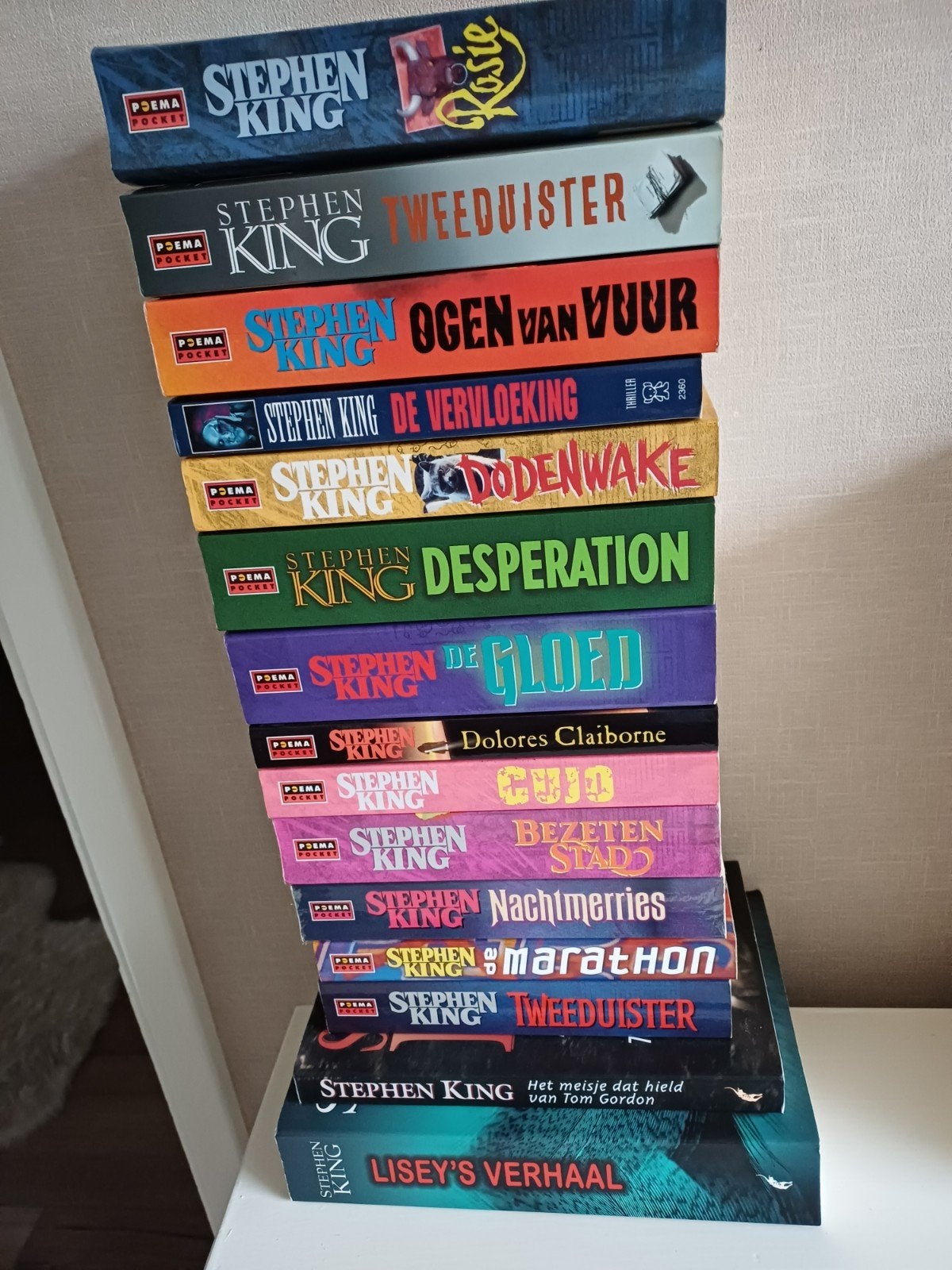Stephen King, Ophalen, Zo goed als nieuw