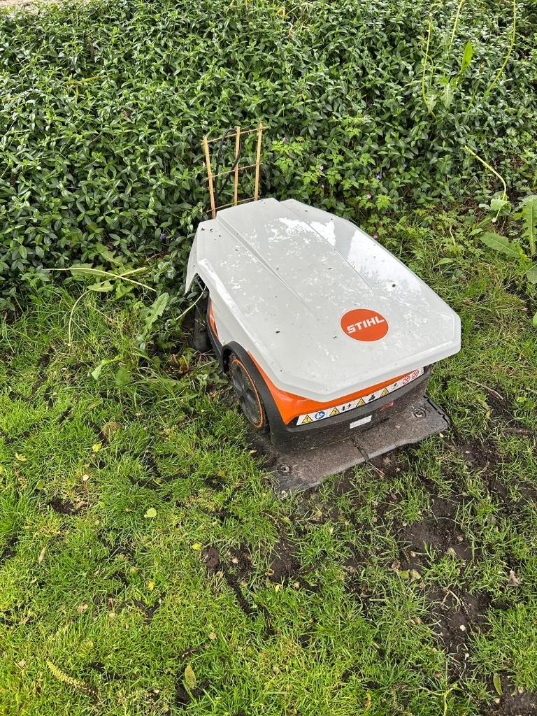 Stihl Imow 5 Robot maaier, Tuin en Terras, Robotmaaiers, Ophalen, Zo goed als nieuw, 20 tot 25 cm, Stihl