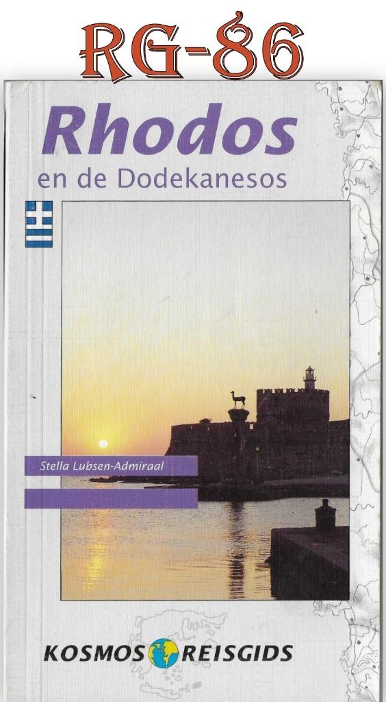 RG86 Kosmos Reisgids Rhodos / Dodekanesos 1994 ( 2 ), Overige merken, Europa, Ophalen of Verzenden, Zo goed als nieuw