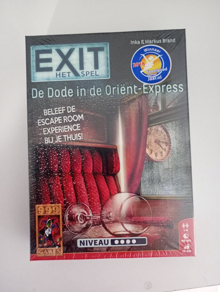 De Dode in de Orient-Express, Een of twee spelers, Ophalen, Nieuw, 999 Games