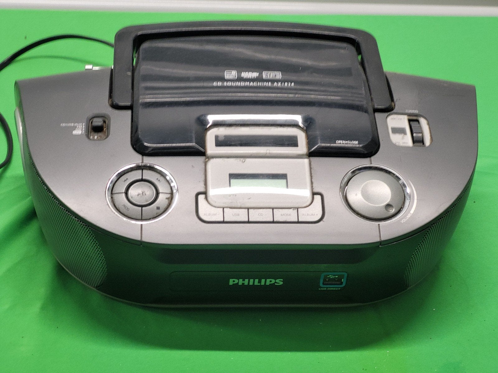 Philips CD Soundmachine AZ1834 met USB-aansluiting, Philips, Gebruikt, Draagbaar, Ophalen of Verzenden