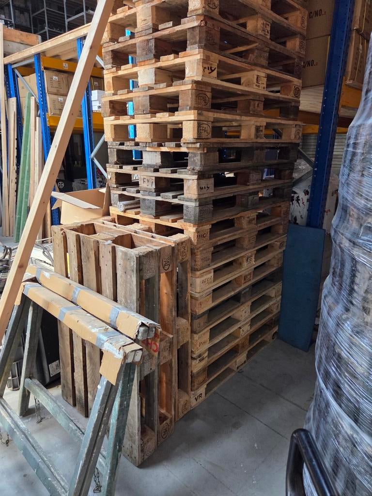 Euro pallets - Gebruikt en in goede staat, Ophalen, Gebruikt