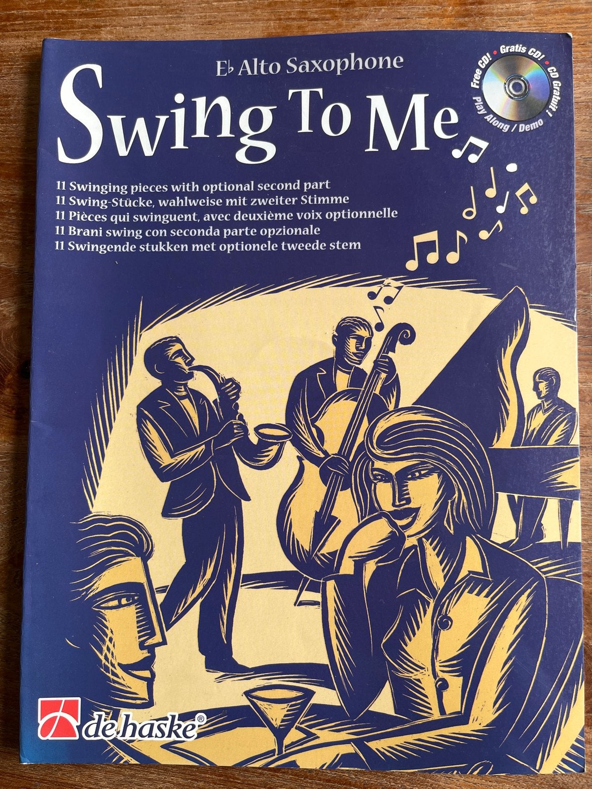 Swing To Me - Eb Alto Saxophone met CD, Muziek en Instrumenten, Bladmuziek, Gebruikt, Ophalen of Verzenden, Jazz, Saxofoon
