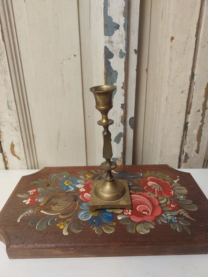 Messing kandelaar, Ophalen of Verzenden, Overige materialen