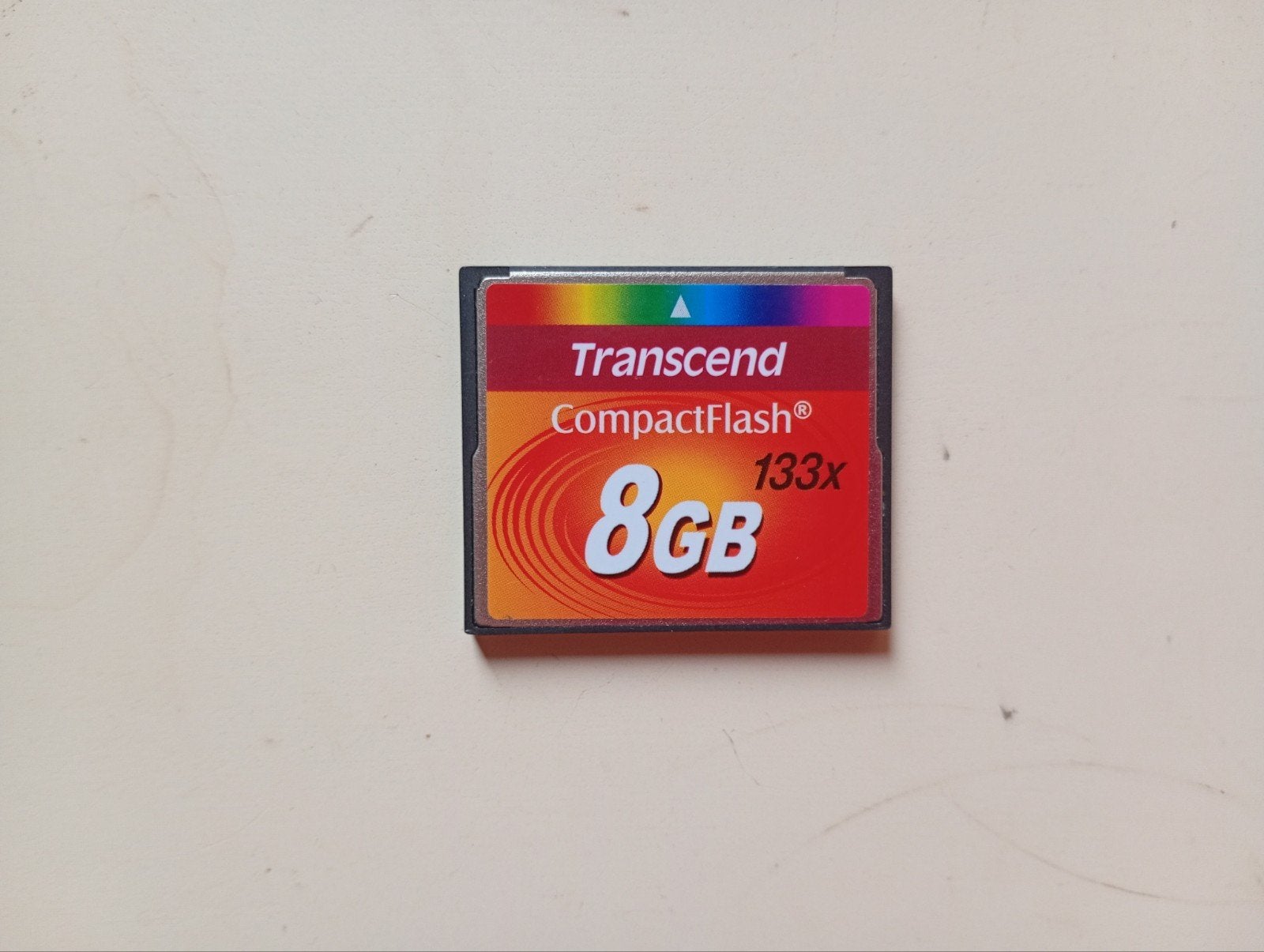 1x CompactFlash "Transcend" 8GB  133x, Audio, Tv en Foto, 8 GB, Nieuw, Ophalen of Verzenden, Fotocamera