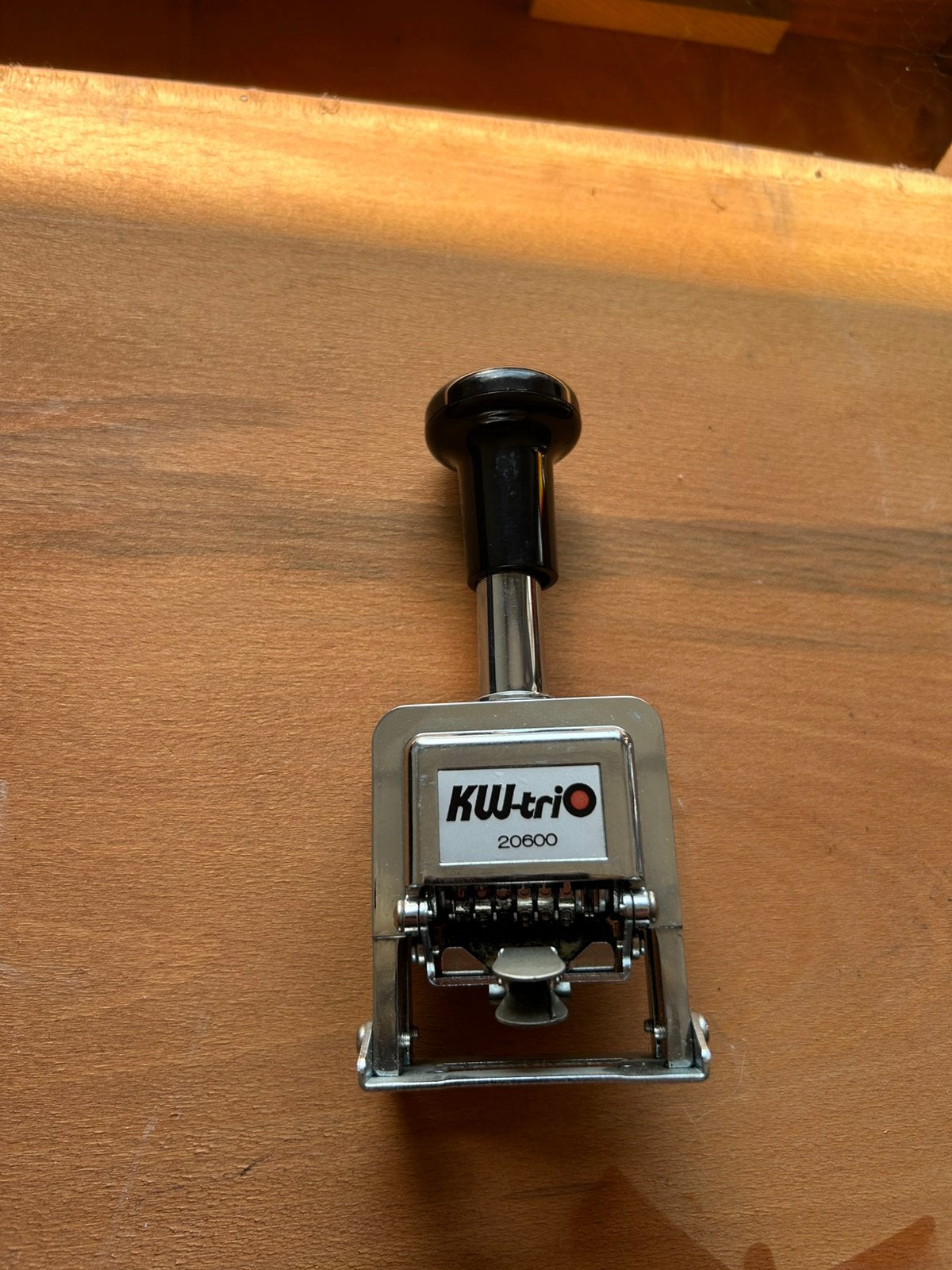 KW-TriO numeroteur, Ophalen
