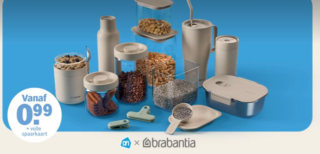 Albert Heijn spaarkaarten voor Brabantia Bewaarcollectie, Albert Heijn, Ophalen