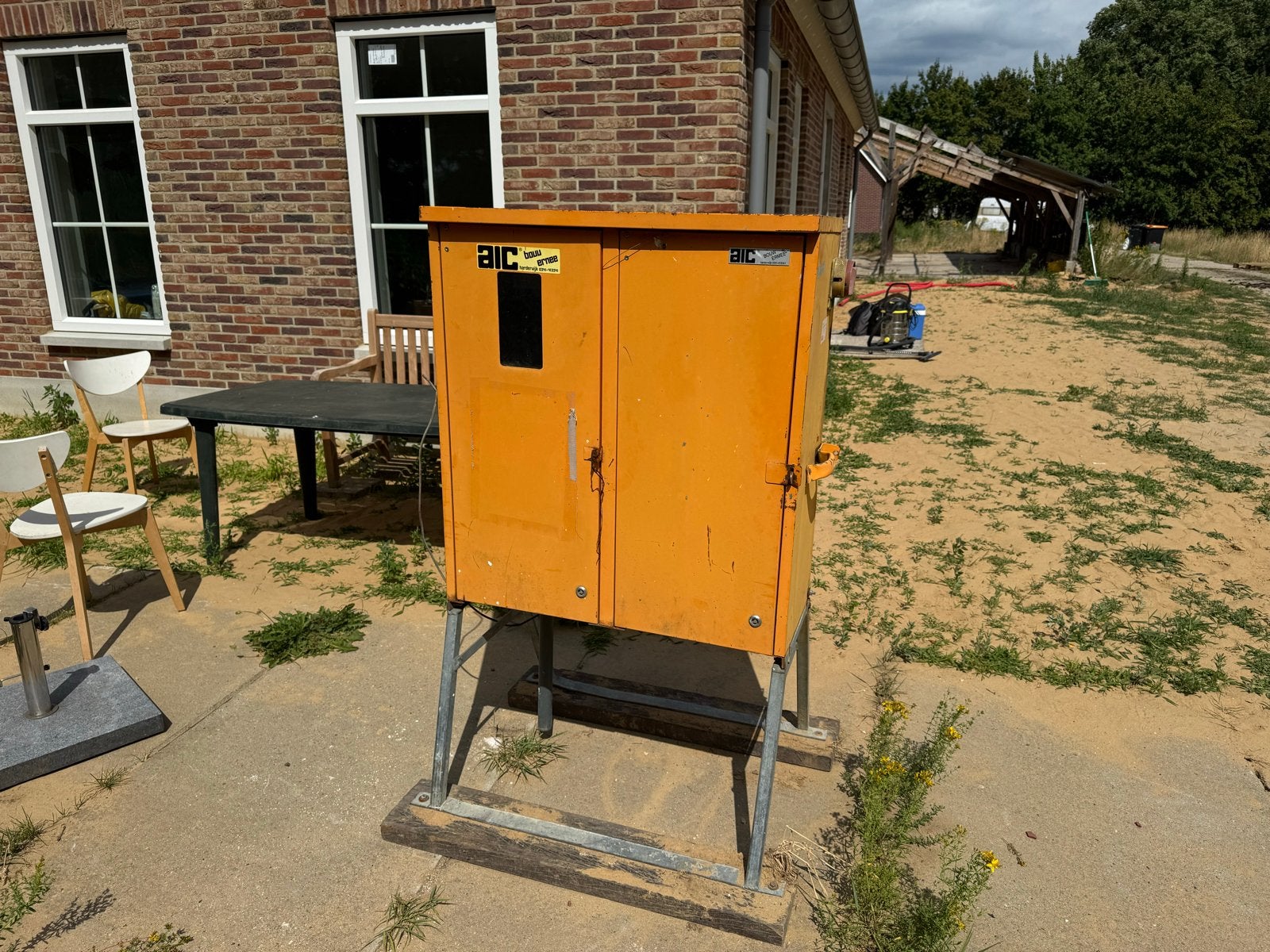 Bouwkast elektriciteit 40A - Mobiele stroomvoorziening, Ophalen, Gebruikt, Overige typen