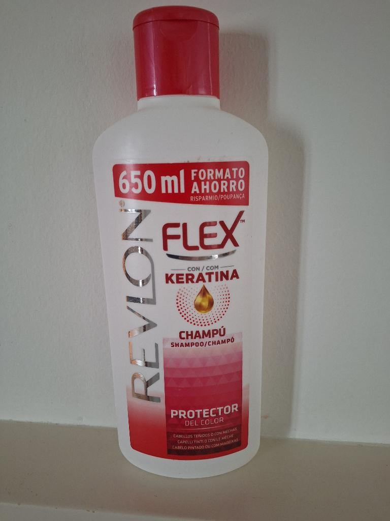 Revlon Flex Keratina Shampoo Protector Color (650 ml), Sieraden, Tassen en Uiterlijk, Uiterlijk | Haarverzorging, Nieuw, Shampoo of Conditioner