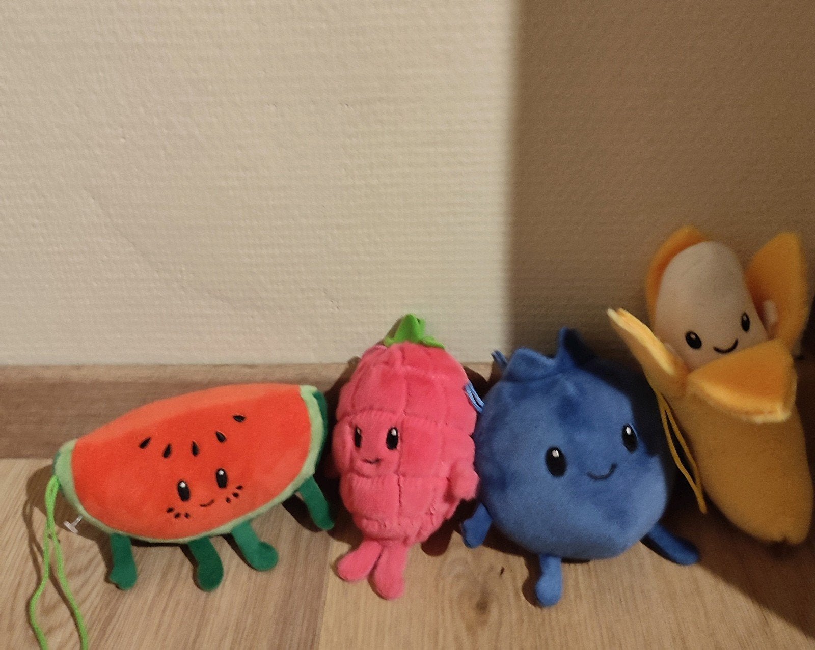 cute fruit knuffels, Overige karakters, Overige typen, Zo goed als nieuw, Wasbaar