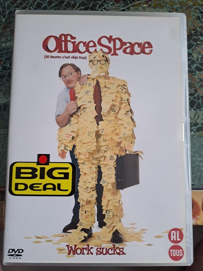 Office space (dvd), Alle leeftijden, Ophalen of Verzenden, Zo goed als nieuw