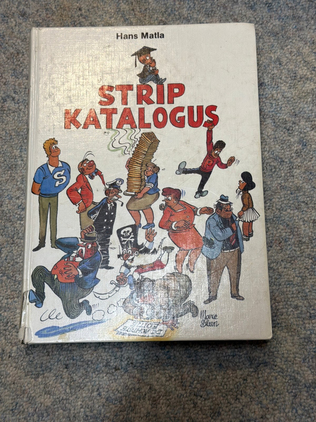 Strip Katalogus door Hans Matla, Eén stripboek, Ophalen of Verzenden, Gelezen