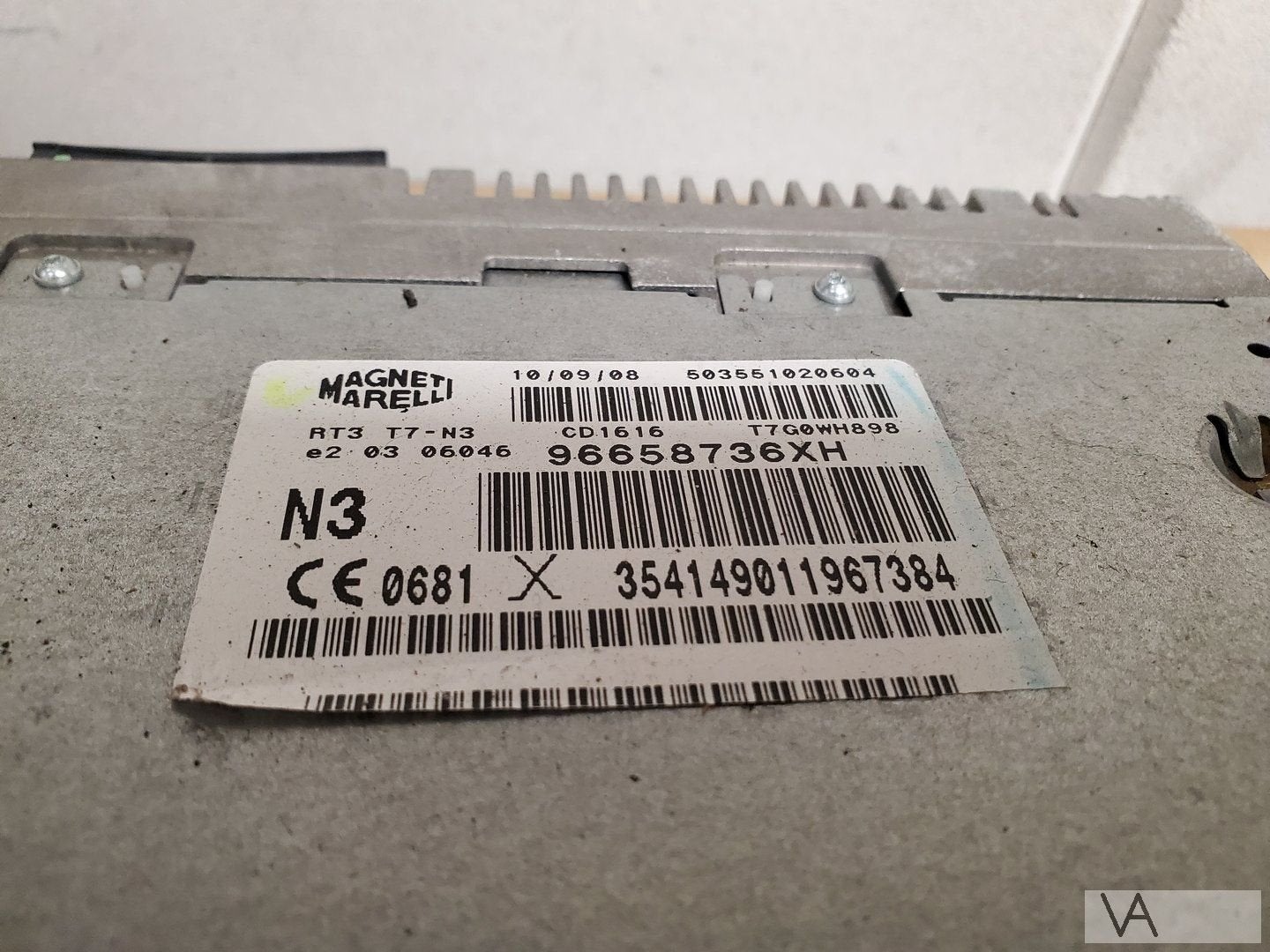Peugeot 308 2007 tot 2010 radio navigatie 96658736xh €100, Ophalen of Verzenden, -, -, -