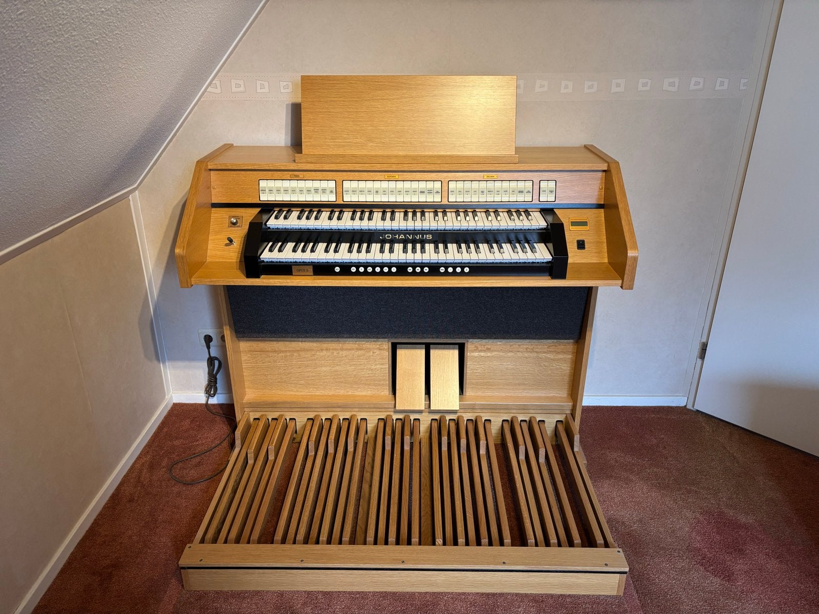 Johannus Opus S - Klassiek Digitaal Orgel, Ophalen, Gebruikt, 2 klavieren, Orgel