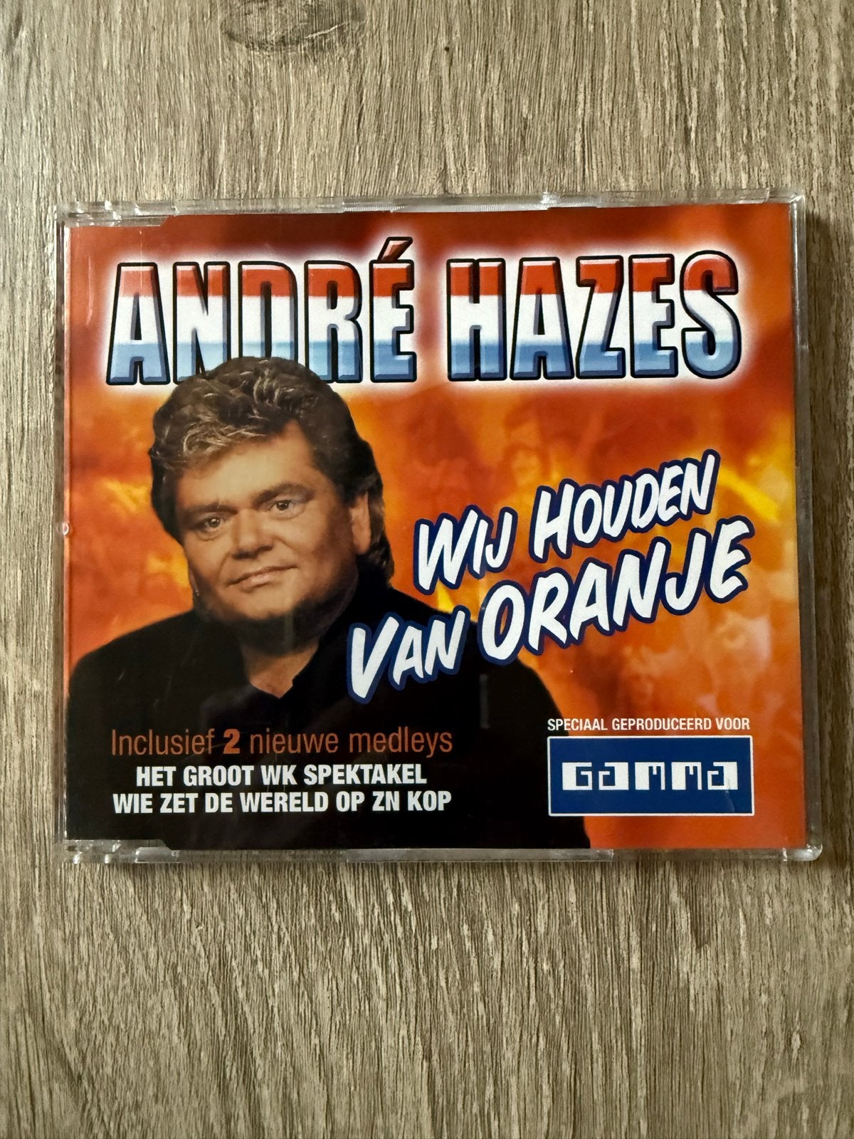 André Hazes - Wij Houden Van Oranje CD (Zo goed als nieuw), Ophalen of Verzenden, Zo goed als nieuw, Levenslied of Smartlap, Album