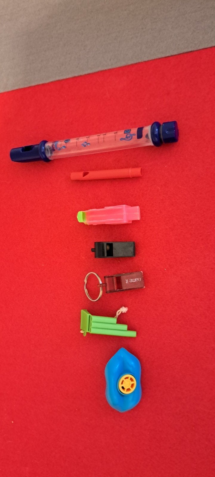 Leuke verzameling van 7 verschillende fluitjes.
Perfect voor, Ophalen of Verzenden